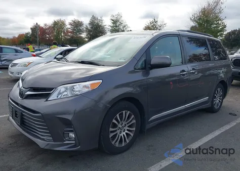 2019 Toyota Sienna Xle 8 Passenger из США, поврежденный, VIN 5TDYZ3DC8KS006210